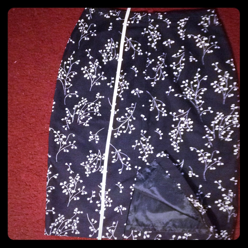 Blue skirt